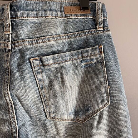 [BLANKNYC] Embellished Girlfriend Crop Jeans | SZ 25 - Picture 9 of 13